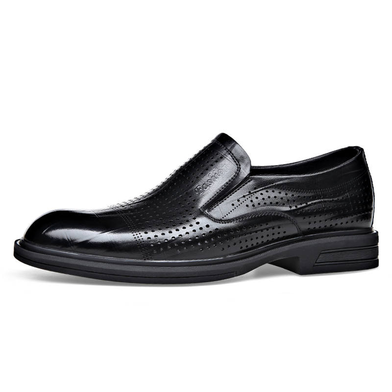 KACHILANG Casual Leather Shoes Men's Low Top