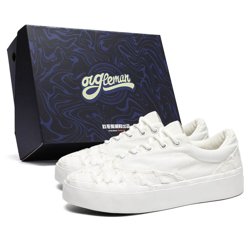 OUGLEMEN Low top Skateboard Shoes Unisex