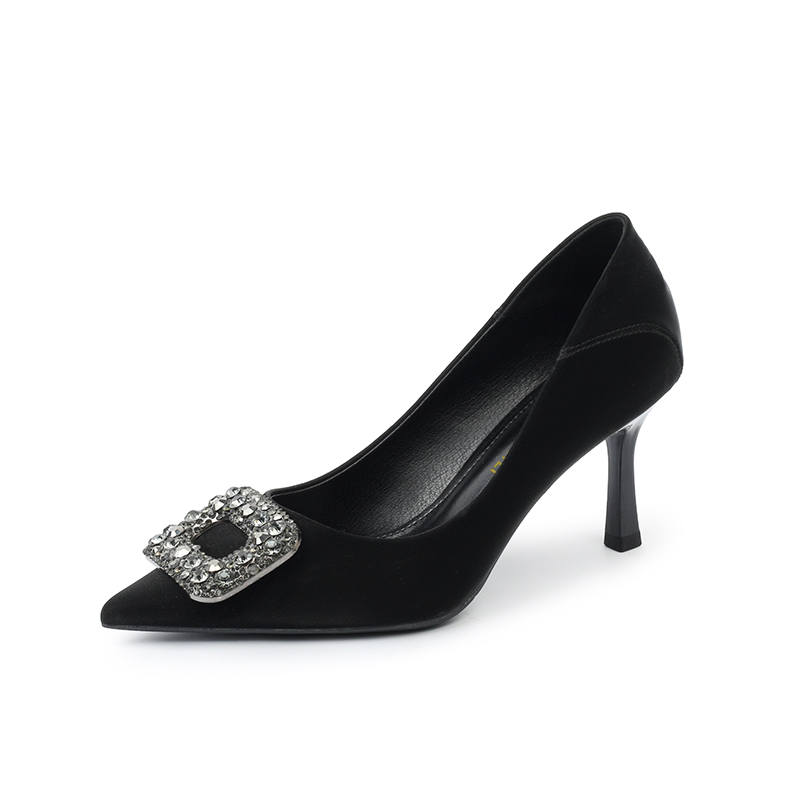 Qiandongmeili Slim Heel High Heels Women's
