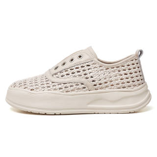 OULISASI Cow Split Leather Low top Casual Shoes Women's