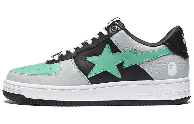 A BATHING APE BAPE A BATHING APE Bape Sta Low Grey Green