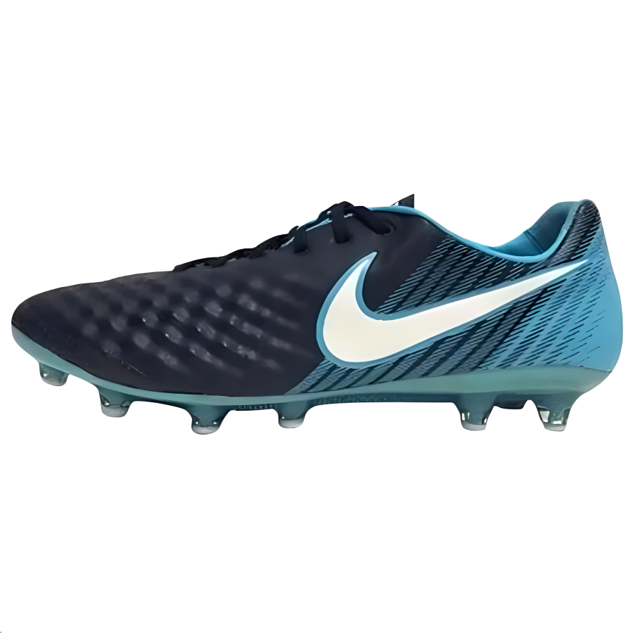 Nike Nike Magista Opus Comfortable Slip Resistant Abrasion Resistant Soccer Shoes Men's Black Blue