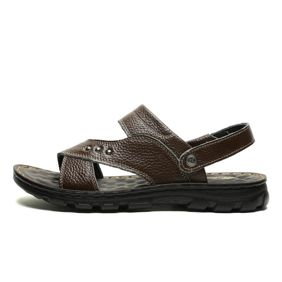 Mulinsen Beach Sandals Men's Brown/Black
