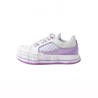 Farmer Bob Sandwich Cookies Collection Skateboard Shoes Unisex Low Top Taro Paste Boba Purple