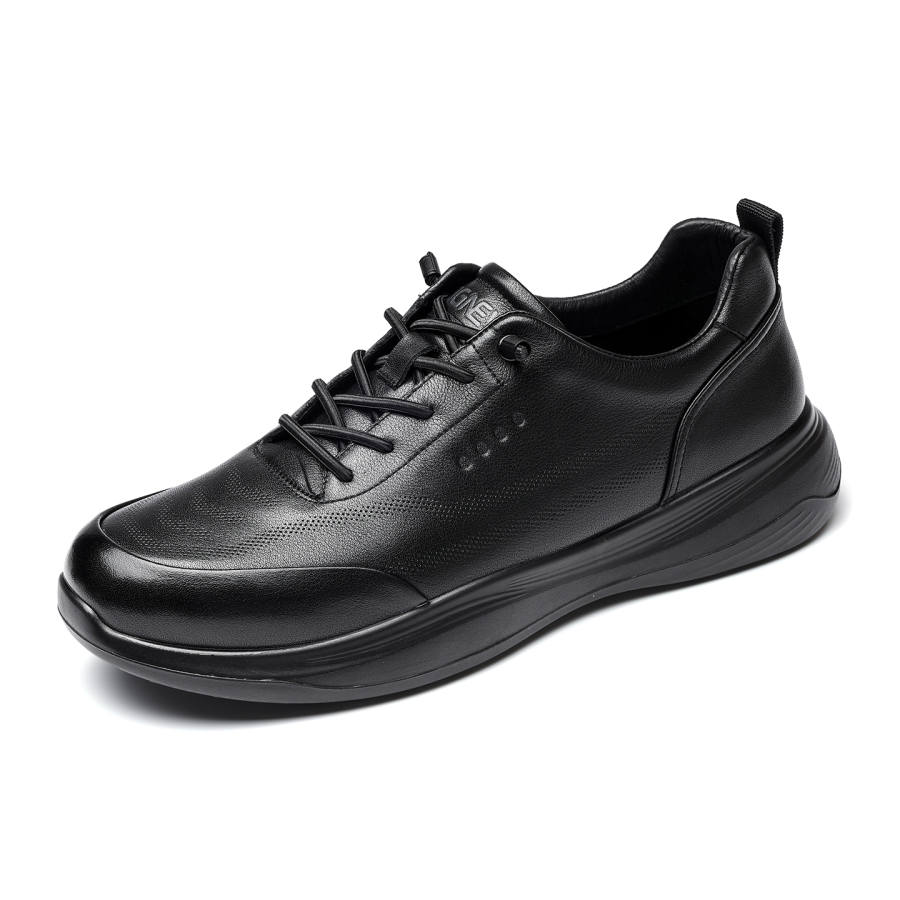 XINNUO Cow Leather Low top Casual Shoes Men's