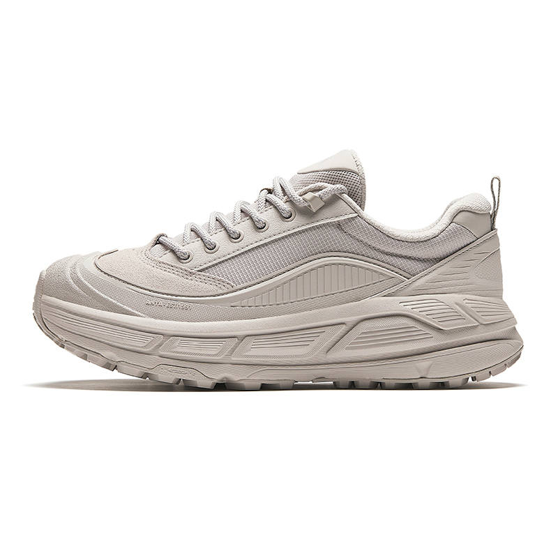 Anta Cushioning Abrasion Resistant Cushioning, Wear Resistant Low top Casual Shoes Men's Gray
