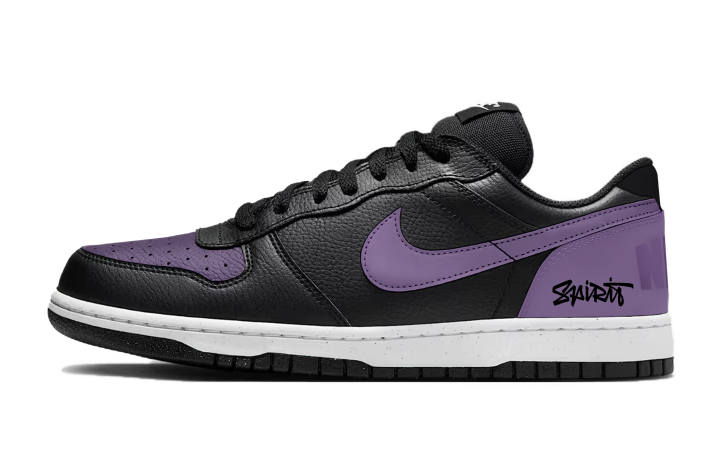 Nike Nike Big Abrasion Resistant Abrasion Resistant Low top Skateboard Shoes Unisex Black