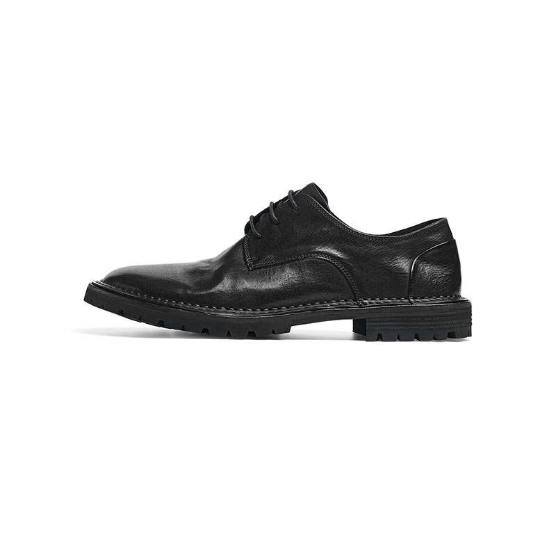 RED DRAGONFLY Horse Leather Casual Shoes Men's