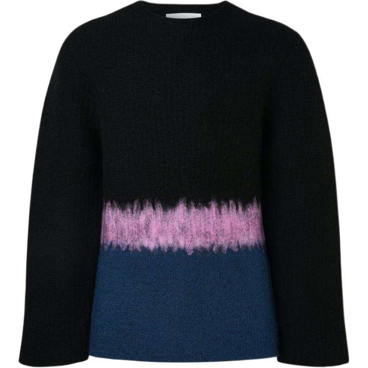JIL SANDER Jil Sander colour-block wool-blend jumper