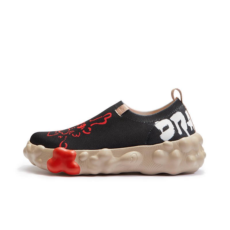 U.IN Painted Travel Shoes Year Of The Dragon TT Fabric Low top Casual Shoes Women's
