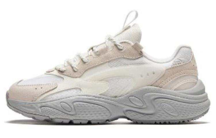 Anta Life Collection Cushioning, Wear Resistant Low top Casual Shoes Women's Gray White Brown
