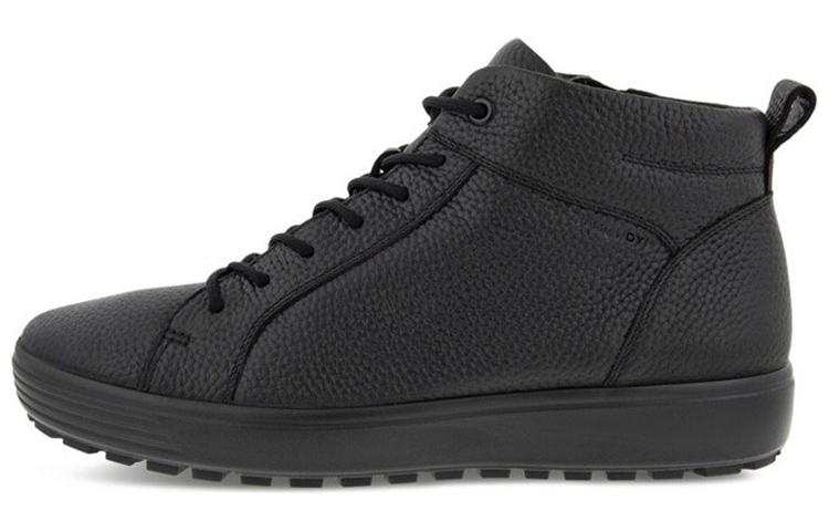 Ecco Ecco Soft 7 Leather Ankle Boots Men's Black