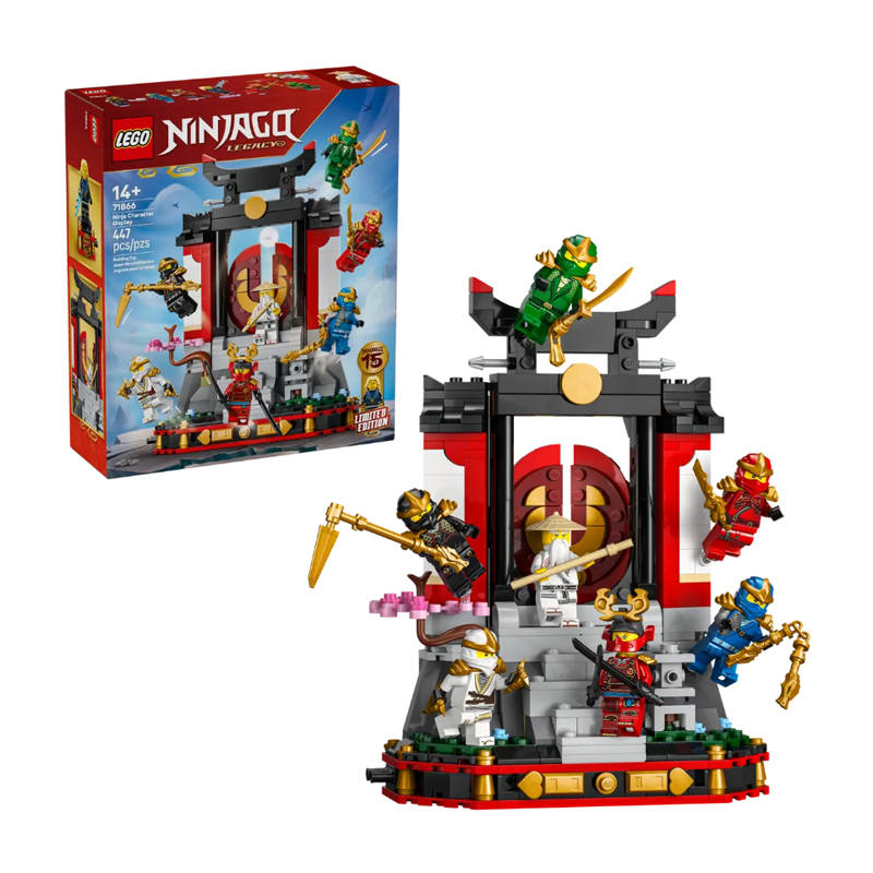 LEGO Ninjago 15th Anniversary, Dojo Plastic Building Blocks 447pcs 71866 ABS