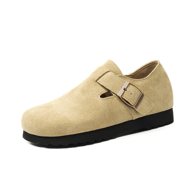 WESTLINK Cow Split Leather Casual Shoes 2cm Women's