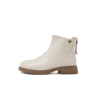 COMELY Sheepskin Ankle Boots 3cm Women's