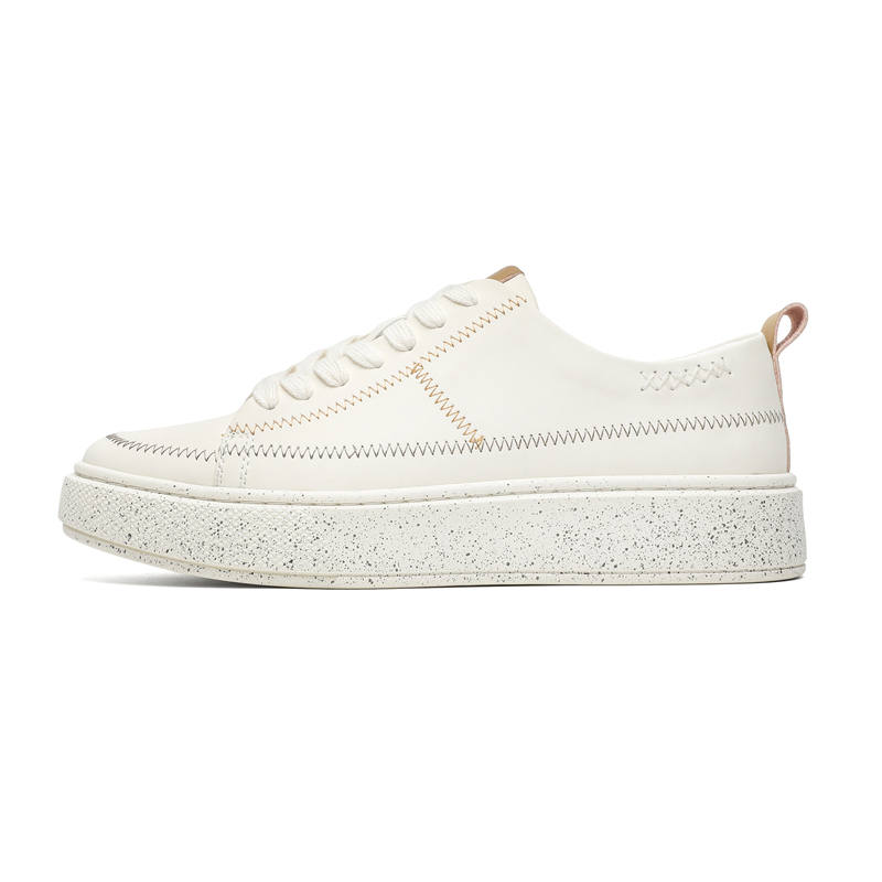 XIAOTOULANG Cow Split Leather Abrasion Resistant Breathable Low top Skateboard Shoes Men's