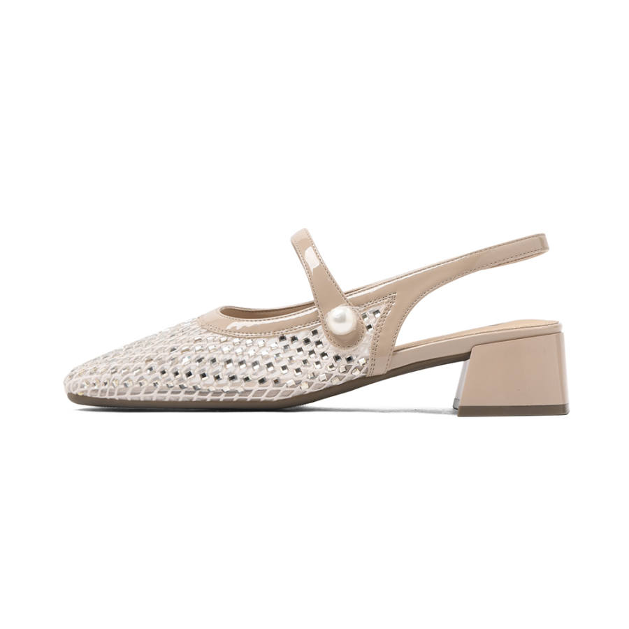 CAMEIDO Chunky Heel High Heels Women's