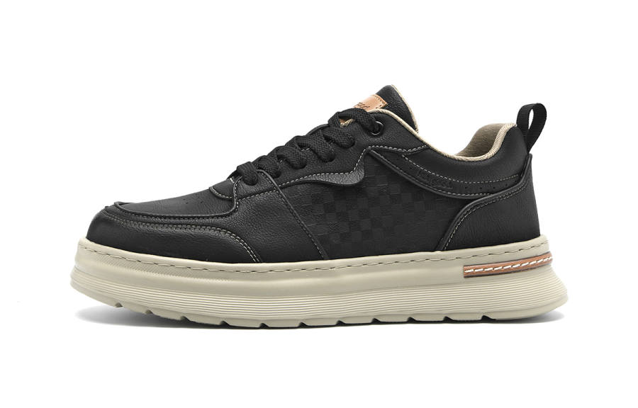 HLA Casual Shoes Men's Low Top Black/Wheat
