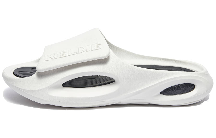 KELME EVA Slip Resistant Slide Slippers Unisex White