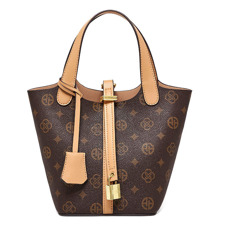 AOKANG PVC Handbag Small Women's Coffee
