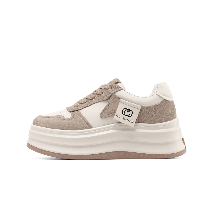 C°BANNER Synthetic Leather Fleece Lined Comfortable, Versatile Classic Abrasion Resistant Low top Skateboard Shoes
