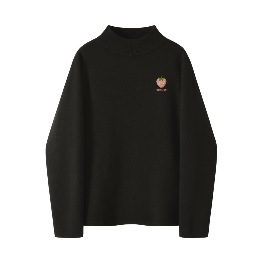 Tonlion Sweaters Women's Half Turtleneck Moderate Other