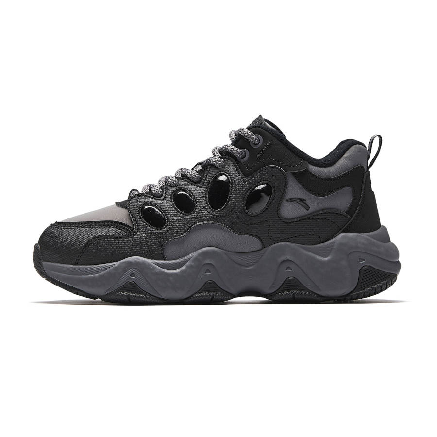 Anta Panda Shoes Fleece Lined, Athletic Shoes Insulated Shoes 2025 Winter Low top Casual Shoes Women's