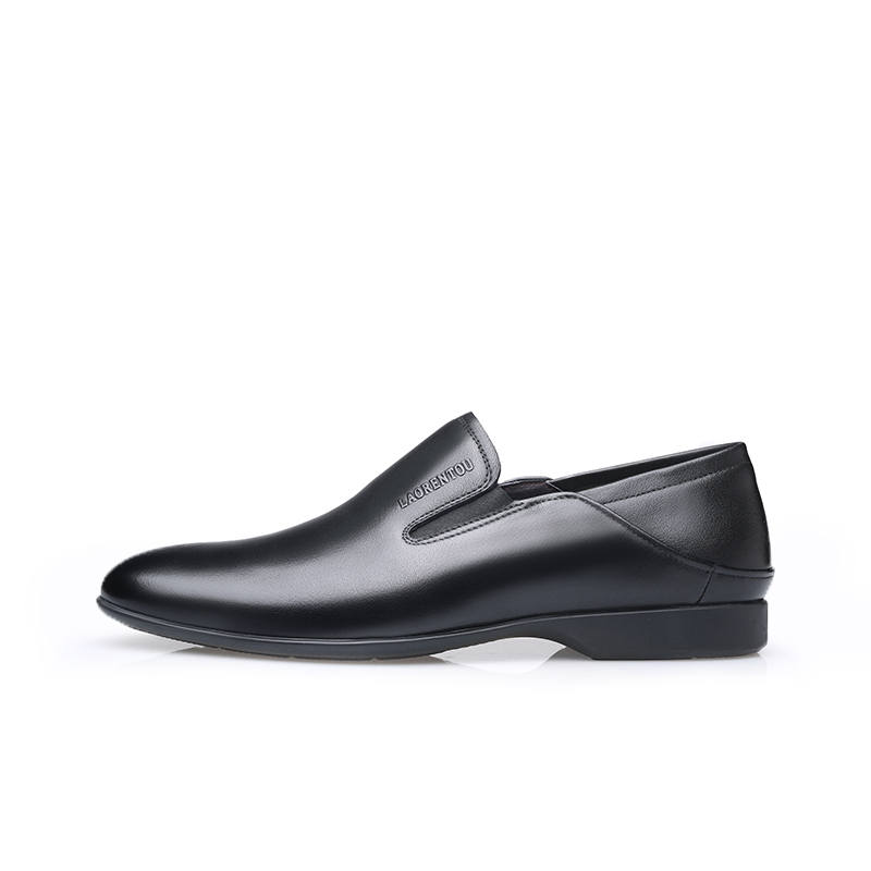 LAORENTOU Top Grain Cow Leather Casual Leather Shoes Men's