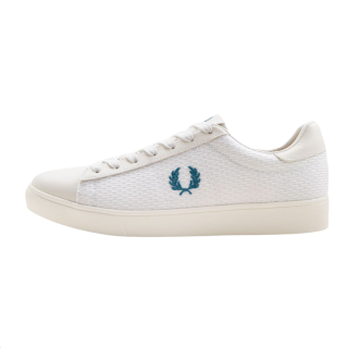 FRED PERRY Leather Breathable Low top Skateboard Shoes Men's White