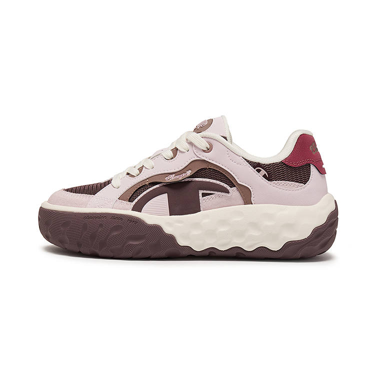 Champion Low top Skateboard Shoes Women's Powder Frost/Melting Brown