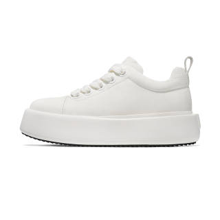 SALAXI Top Grain Cow Leather Low top Skateboard Shoes Unisex