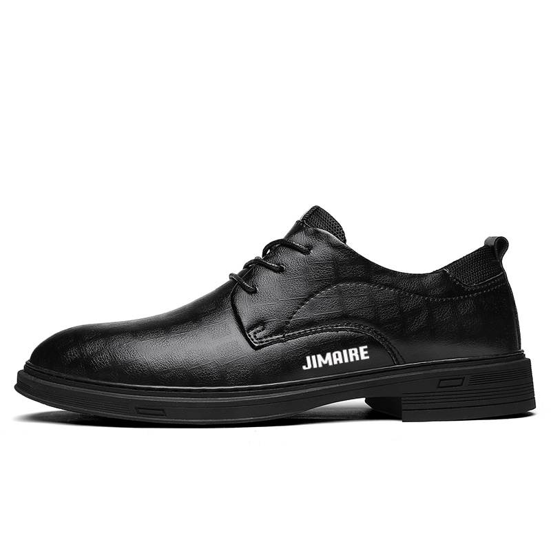 JINMAIWANG Cow Leather Slip Resistant Slip Resistant Low top Casual Shoes Men's