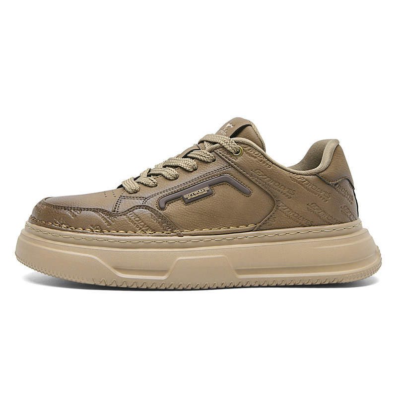 SEPTWOLVES Height Increasing Abrasion Resistant Low top Skateboard Shoes Men's