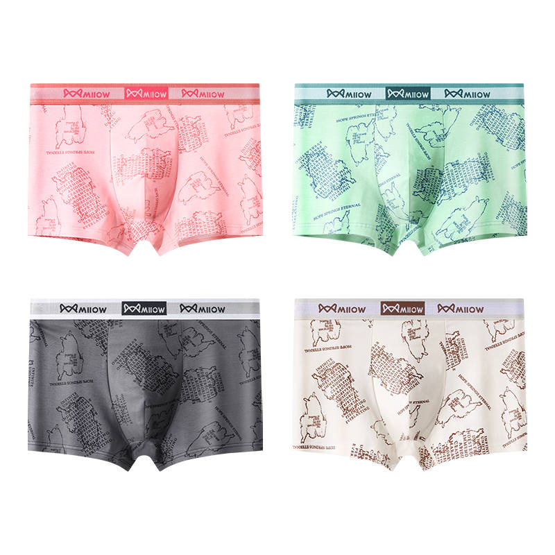 MIIOW MIIOW Boxer Briefs Men's 4 Pack