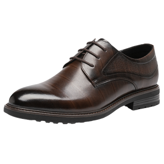 DAGUANGUIREN Dress Shoes Unisex Low Top Black