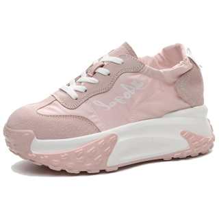 JIETEGONGYANG Cow Leather Cushioning Abrasion Resistant Cushioning, Wear Resistant Low top Casual Shoes Women's