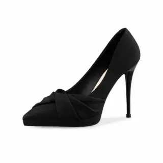 DAWEIJIA Microfiber Leather High Heels Women's Gift Box Set