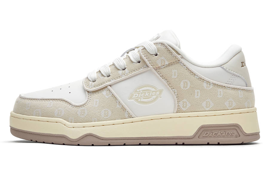 Dickies Dickies Low top Skateboard Shoes Men's Ecru