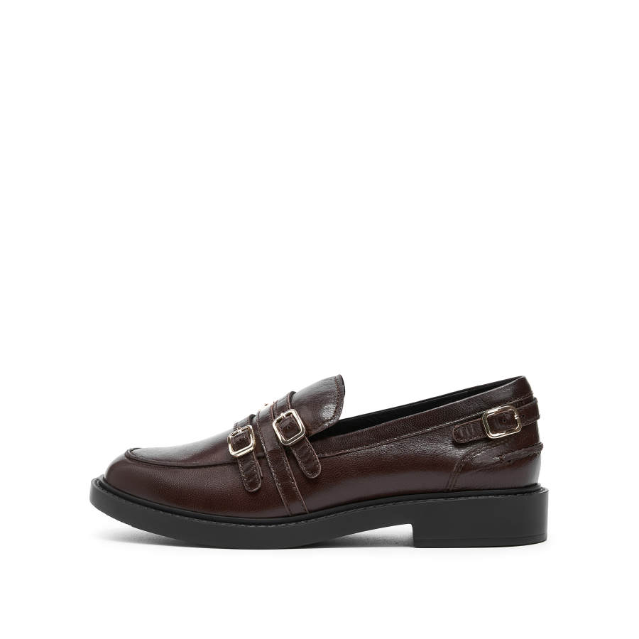 Staccato Vinyl Nocturne Cow Leather Loafers Women's