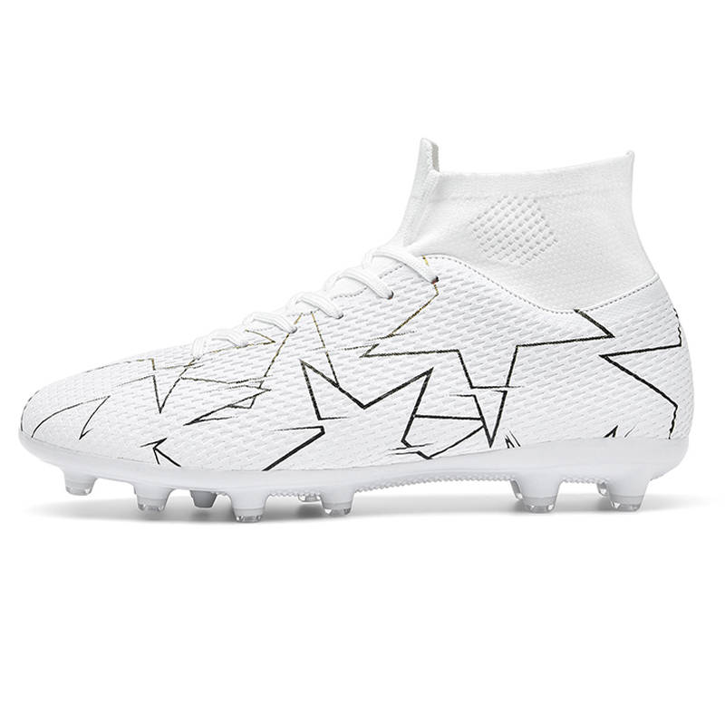 BIANSULONG FG Rubber Long Studs TF Rubber Broken Studs Soft Ground, Indoor Soccer Shoes Unisex