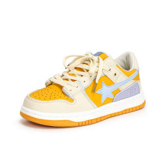 Kalinsd Microfiber Leather Coverage Low top Skateboard Shoes Unisex