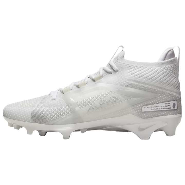 Nike Nike Alpha Menace 4 Elite White Metallic Silver