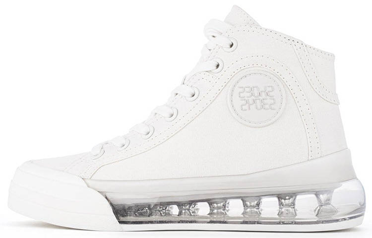 Shoes53045 Casual Shoes Unisex High Top White
