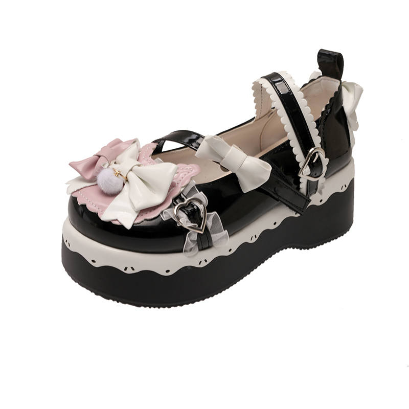 CPXO Synthetic Leather Mary Jane Shoes Women's Box