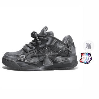 Masongarments Starlight Cushioning Abrasion Resistant Lightweight Breathable Support Height Increasing Skateboard Shoes