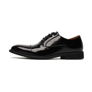 LUOMENG Dress Shoes Men's Low Top Black