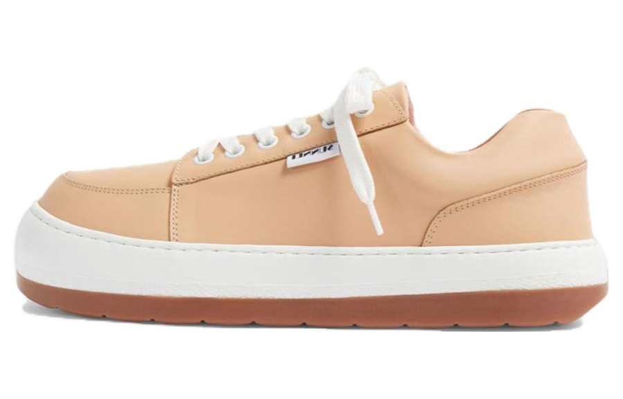 Sunnei Low top Skateboard Shoes Unisex Nude Pink