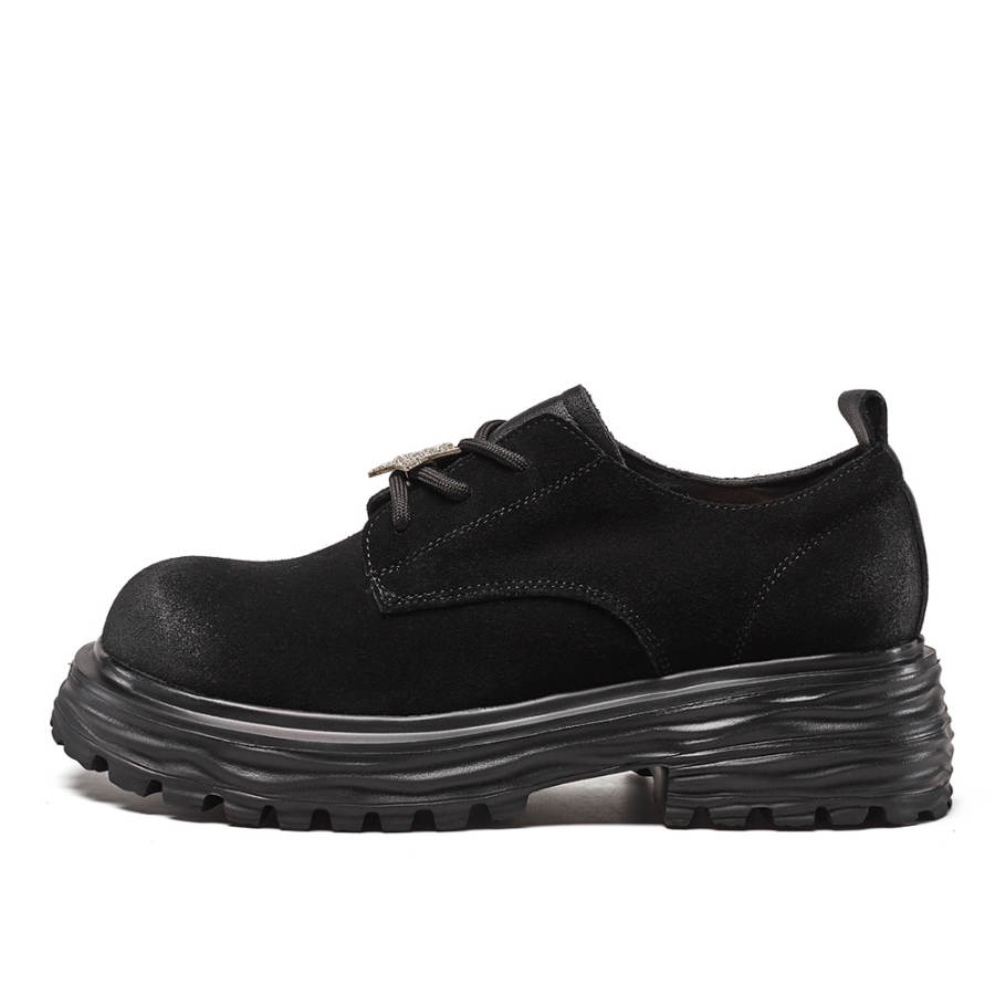 YEARCON Cow Suede Casual Shoes Women's