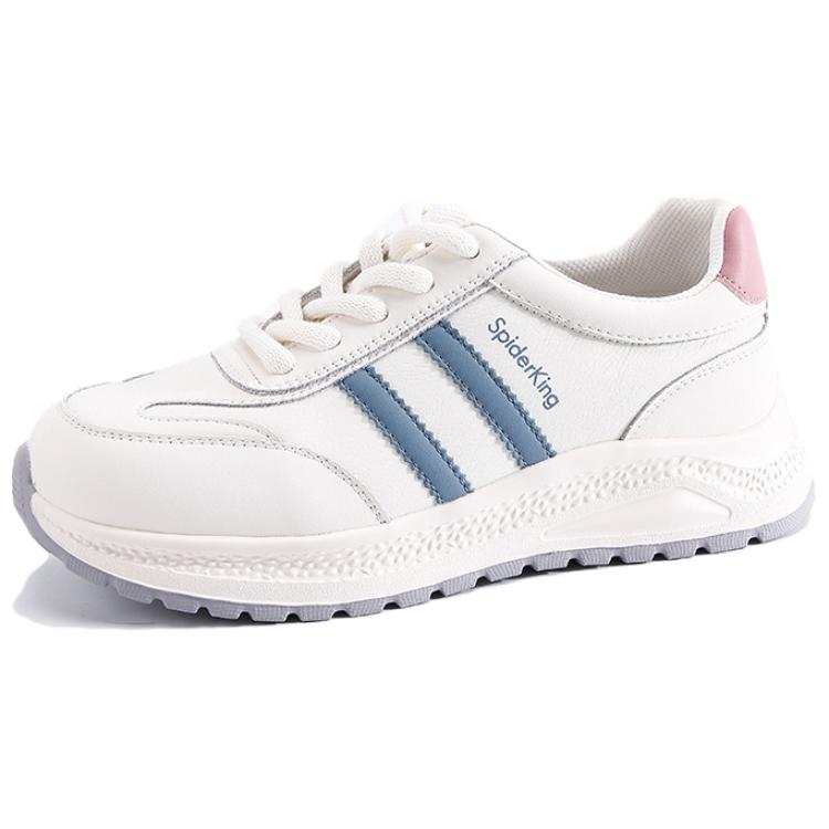 Spider King Cow Split Leather Low top Casual Shoes Women's