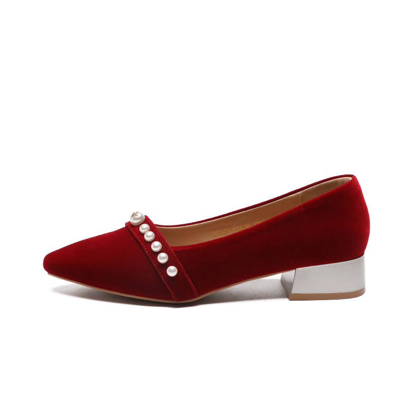 ZHR Fabric Casual Shoes Women's Red